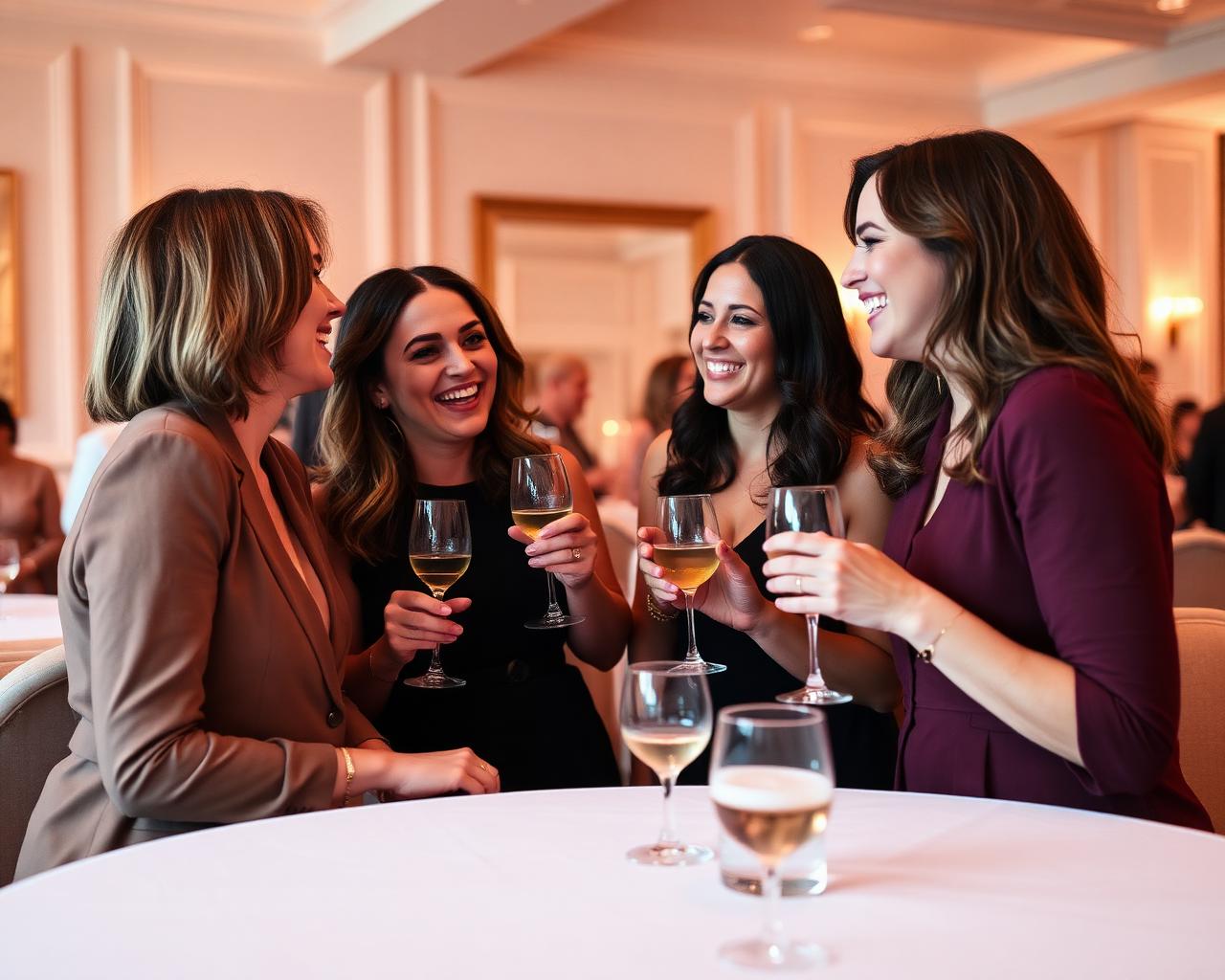 Evento de networking entre mujeres